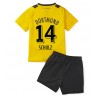 Borussia Dortmund Nico Schulz #14 Hemmaställ Barn 2022-23 Korta ärmar (+ Korta byxor)
